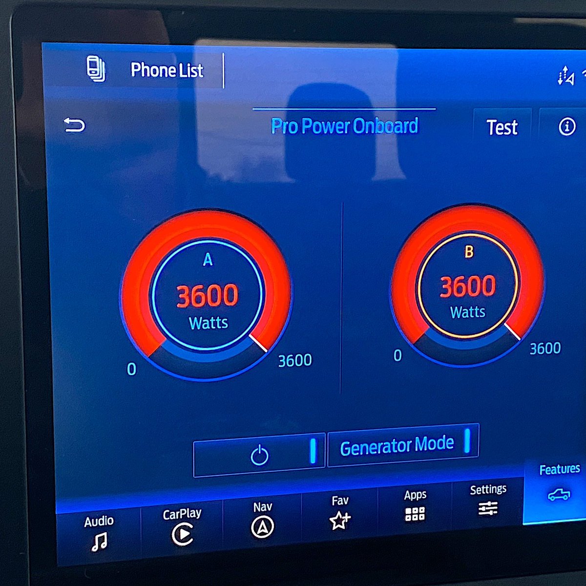 TheRealDane10's tweet photo. @ysteve747 Helped a few stranded EV's...
Plugged them into my F150 Powerboost 7.2Kw ProPower built in generator.  Give them enough charge to get them to their next charging station.....
#EVsuck
#F150powerboost https://t.co/ysJ9DLAODg