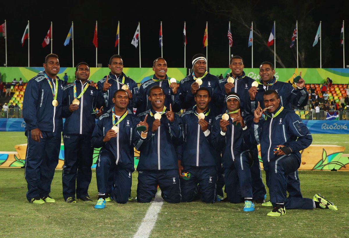 The evening of Aug 11, 2016. The night Fiji arrived on the Olympic podium. 7years later 2 of these warriors will battle for Fiji @RWC2023