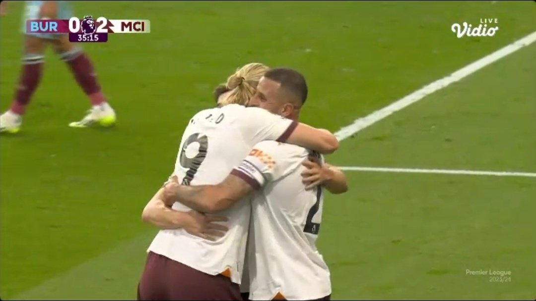 Haaland brace 🫣 #burmci