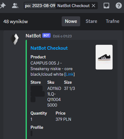 Dominik (@skipek121) on Twitter photo Bot:<a href="/NATAIOBOT/">NATBOT</a>
Proxy:<a href="/TheLemonClub_/">LemonClub</a> <a href="/GorillaProxies_/">Gorilla Proxies</a>
CG:<a href="/RoboFox/">Robo Fox</a> <a href="/JIGIONotify/">JIGIO NOTIFY</a>
Reship:<a href="/ftparis_/">FTParis</a>
💸Join my discord for slcts 💸
discord.gg/Cb4rf2H8Ug Bot:<a href="/NATAIOBOT/">NATBOT</a>
Proxy:<a href="/TheLemonClub_/">LemonClub</a> <a href="/GorillaProxies_/">Gorilla Proxies</a>
CG:<a href="/RoboFox/">Robo Fox</a> <a href="/JIGIONotify/">JIGIO NOTIFY</a>
Reship:<a href="/ftparis_/">FTParis</a>
💸Join my discord for slcts 💸
discord.gg/Cb4rf2H8Ug