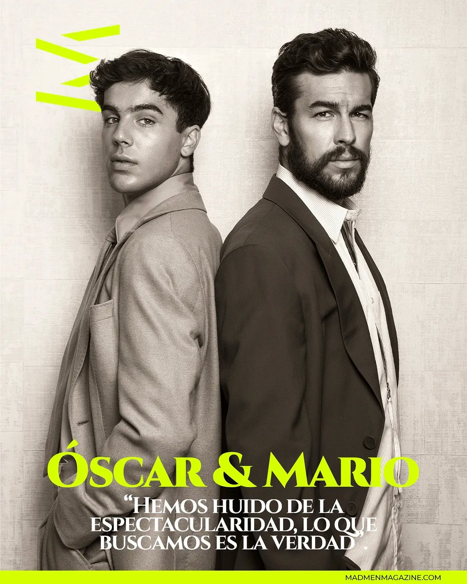 Tenemos portada nueva y te va a gustar ¡No te pierdas la entrevista y sesión de fotos con <a href="/mario_casas_/">Mario Casas</a> y #OscarCasas! Nos presentan #MiSoledadTieneAlas el debut de Mario como director de cine acompañado de su hermano Óscar como protagonista 

madmenmagazine.com/mario-y-oscar-…
