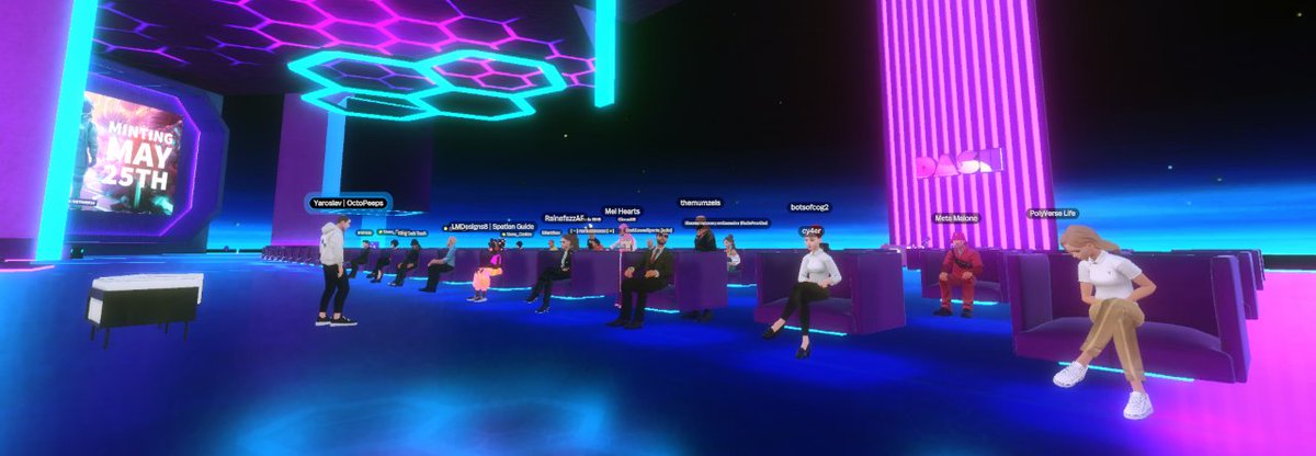 MyCreativeOwls's tweet photo. 🤳Looking for a new way to connect with people and explore new ideas in @Spatial_io ? 

🟪Visit us at #PolygonSocial, where you can engage with like-minded individuals and discover a whole new world of possibilities. #metaverse #digitalnetworking

Enter: https://t.co/BqSCfACV9K https://t.co/UbLH1eJMeJ