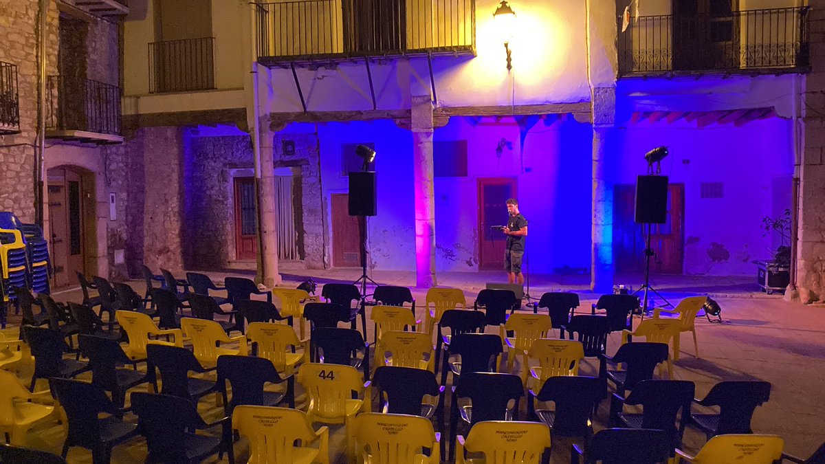 <a href="/rosiiocanoo/">rosio cano !!</a> Una ambientació magnífica en el marc històric fundacional de Xert, a càrrec de <a href="/Metronom_prod/">Metrònom</a>. Amb el patrocini de @GVAculturesport <a href="/dipcas/">Diputació de Castelló</a> i Ajuntament de Xert.