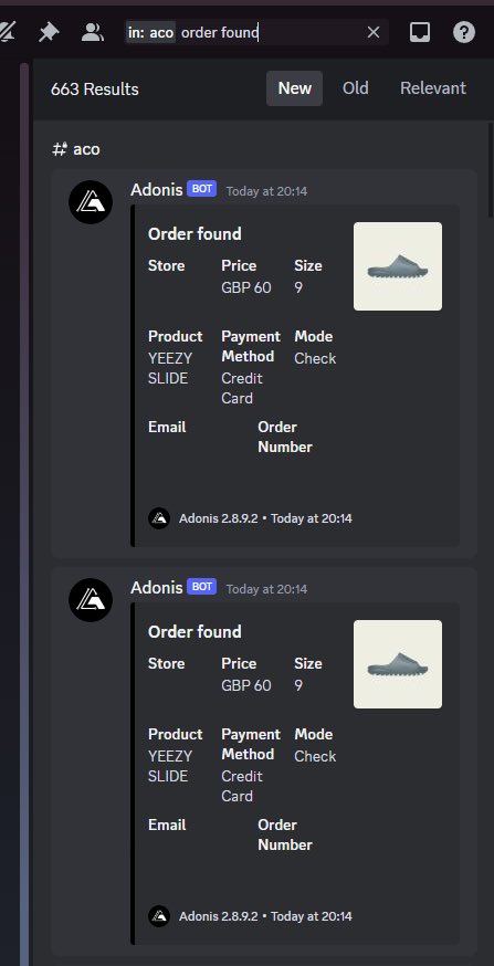 thanks for the week 2 yeezy cook 🤝🤝
<a href="/AdonisBots/">AdonisBots</a> 
<a href="/SpearProxies_/">Spear Proxies</a> 
<a href="/TheLemonClub_/">LemonClub</a>