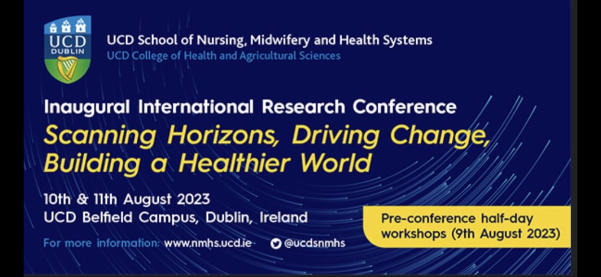 Patrick Fulfilled (@patrickfulfill4) on Twitter photo Thank you <a href="/timminsf/">Fiona Timmins</a> <a href="/ucdsnmhs/">UCD School of Nursing, Midwifery & Health Systems</a> for organising this conference of world-renowned Nurses, Midwives, and Public health who are well-rooted in research, academics and clinicians at the top of their careers to dissect and drive changes reverberating across the globe. <a href="/hrbireland/">HealthResearchBoard</a> Thank you <a href="/timminsf/">Fiona Timmins</a> <a href="/ucdsnmhs/">UCD School of Nursing, Midwifery & Health Systems</a> for organising this conference of world-renowned Nurses, Midwives, and Public health who are well-rooted in research, academics and clinicians at the top of their careers to dissect and drive changes reverberating across the globe. <a href="/hrbireland/">HealthResearchBoard</a>