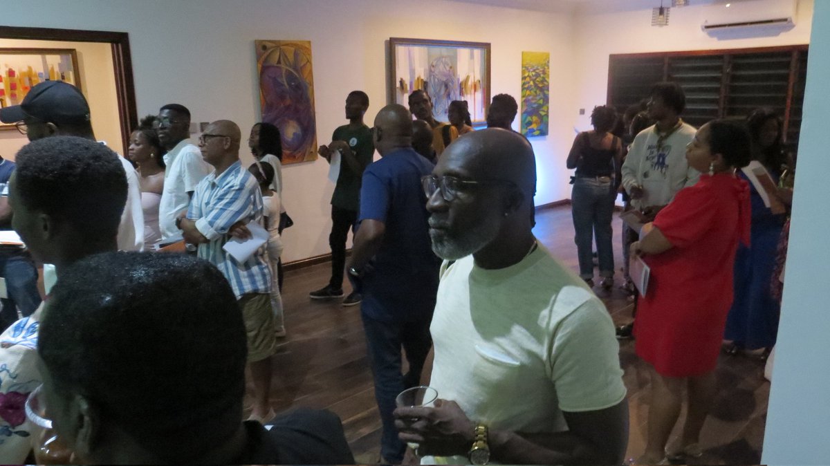 prophask1's tweet photo. One week to go. 
Kindly visit to make a choice. 

Immerse yourself in a visual symphony of colours and emotions. 

"AFFINITY"

The exhibition is ongoing until the 19th August 2023 at Gyandu place, East legon. 
Kindly search for the location map:

GD-209, 1957 Adjiringano Rd, F7 https://t.co/MCrkOvItni