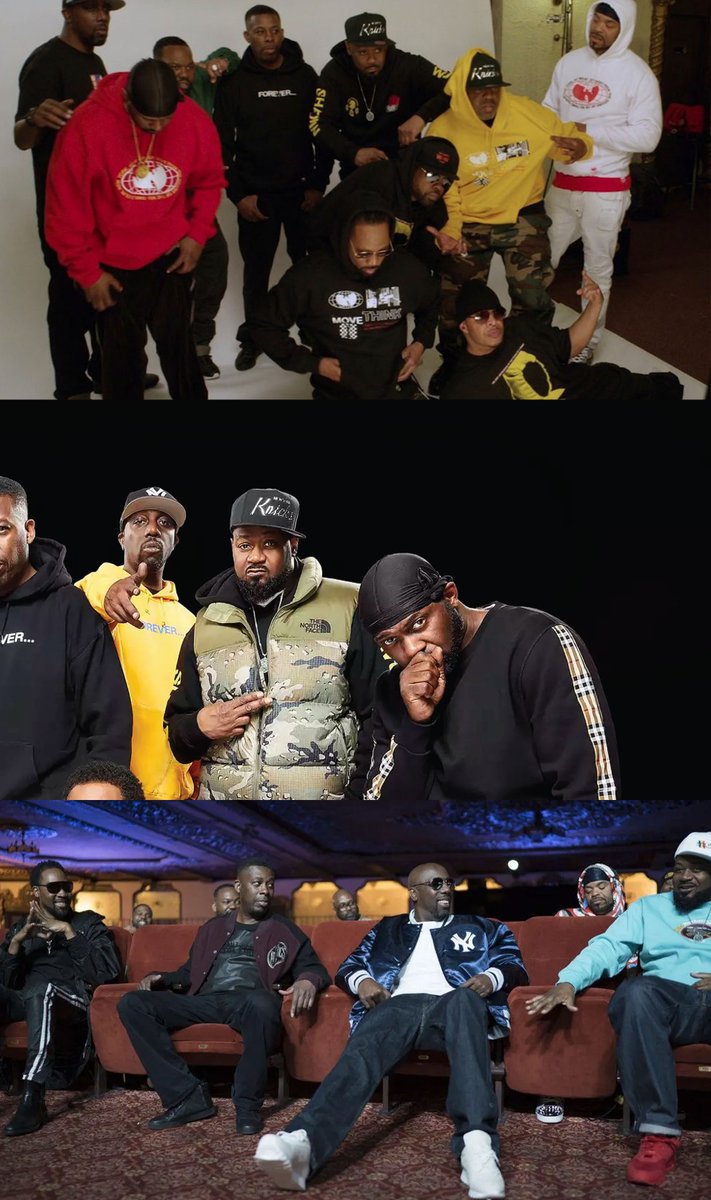 Showtime's tweet photo. STATEN ISLAND๐
The 90s introduced new sounds and styles to the genre of hip-hop. #OfMicsAndMen takes us back to the humble beginnings of hip-hop royalty, the Wu Tang Clan. https://t.co/x5eHjKzpzA