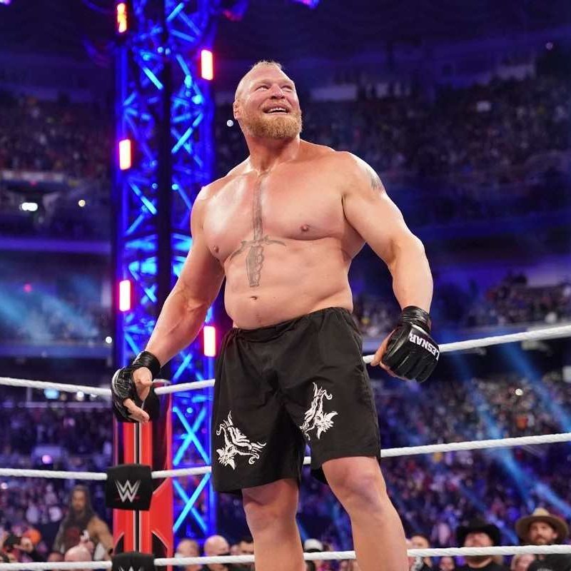 WrestlingWCC's tweet image. Brock Lesnar is being rumored to return during Royal Rumble season and stick around until Wrestlemania 40