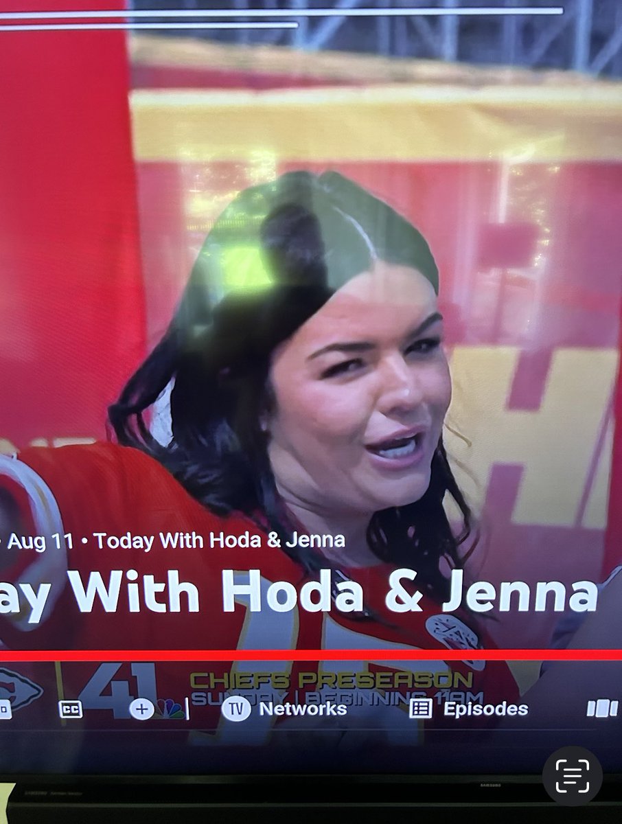 Hey <a href="/KSHB41/">KSHB 41 News</a> is this the former SNL Alum Casey Wilson on your new Chiefs promo?…..