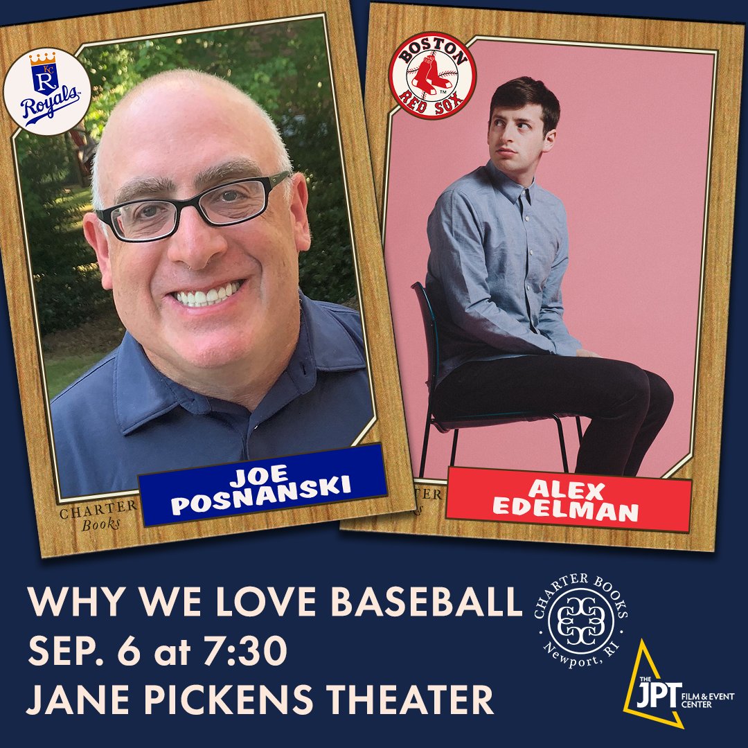 We can't wait to host <a href="/JPosnanski/">Joe Posnanski</a> and <a href="/AlexEdelman/">Alex Edelman</a> on 9/6 at the Jane Pickens Theater, so we gave them both the 1987 Topps treatment.

Get your tickets to WHY WE LOVE BASEBALL now! whywelovebaseballjpt.eventbrite.com