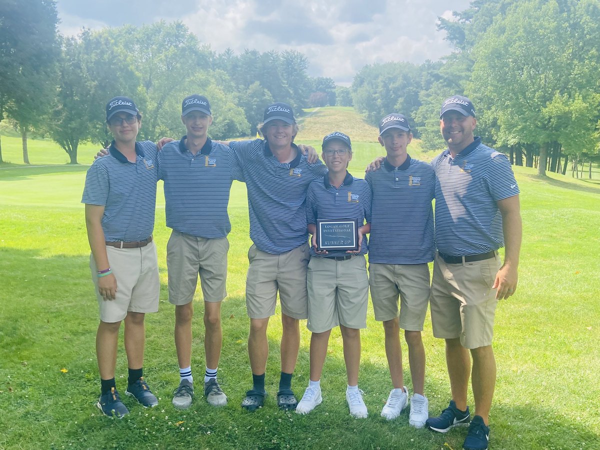 The Gales were firing on all cylinders today shooting a SEASON LOW 340 at the Logan Golf Invite held at the Hocking Hills CC. We came home with some hardware for being the Team Runner Up! #GalesGolf #ProudCoach