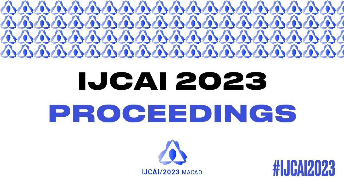 📢 The proceedings of the Thirty-Second International Joint Conference on Artificial Intelligence #IJCAI2023 have just been published. 📃Edited by Edith Elkind @UniofOxford 🤝Kudos to all the brilliant minds who contributed! ijcai.org/proceedings/20…