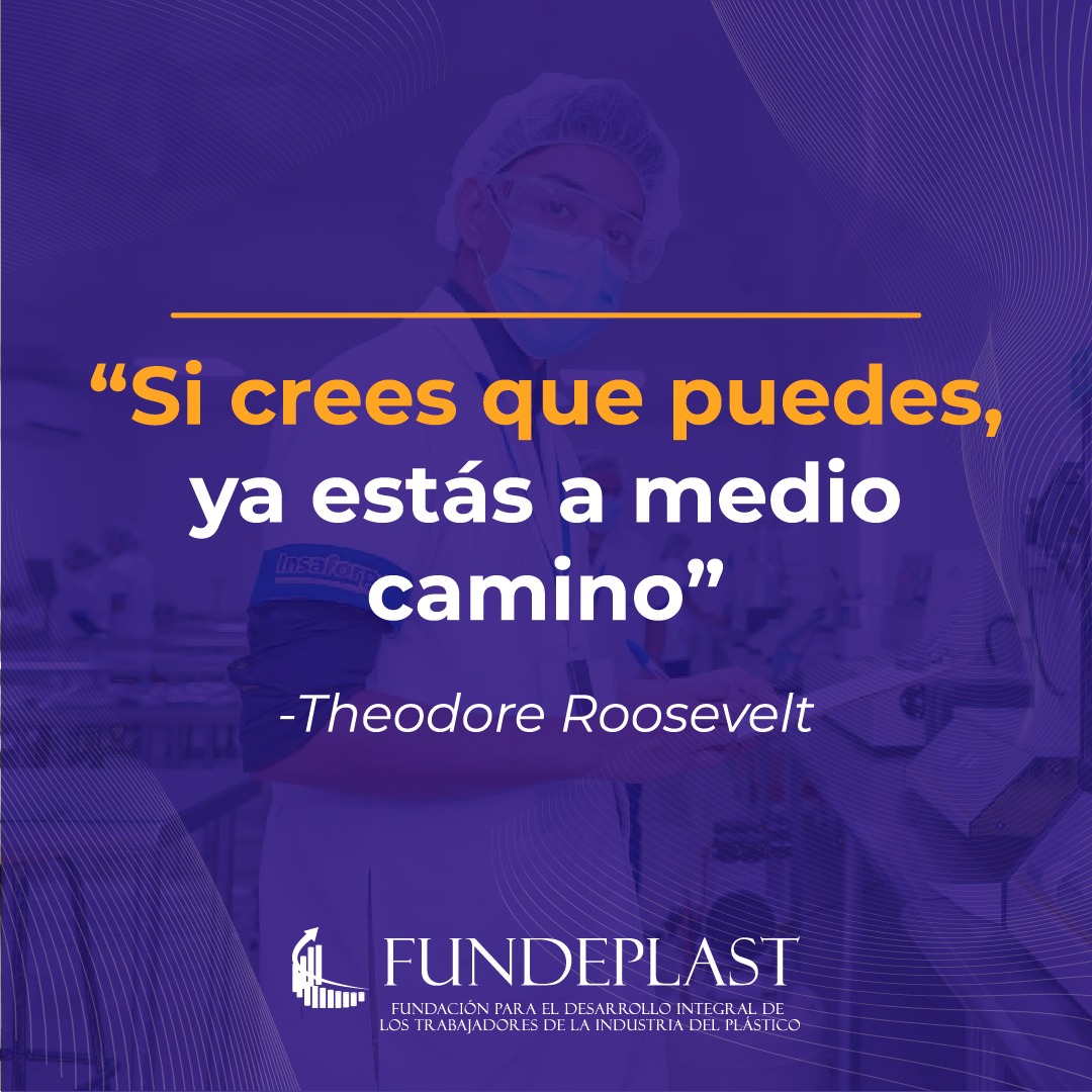 Si lo crees...🙌
Puedes hacerlo 💪
#LunesPositivo
#FundeplastSomosTodos