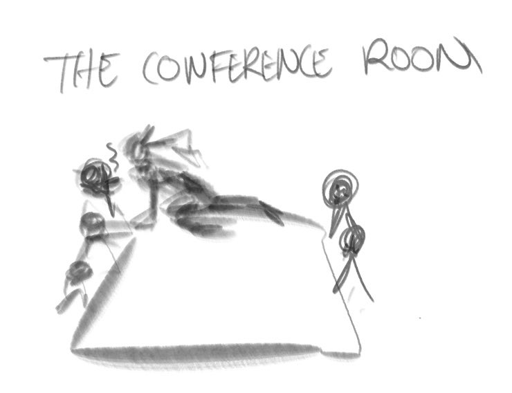 reddersworth's tweet image. work lunch doodles and of course a lovers quarrel 🤔