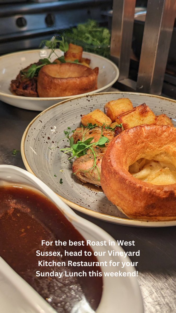 Searching for the best Sunday Roast in Sussex? You've found it, come and try for yourself this weekend! Book your table with us and see our full Sunday lunch menu here 👇manningsheath.com/sunday-lunch