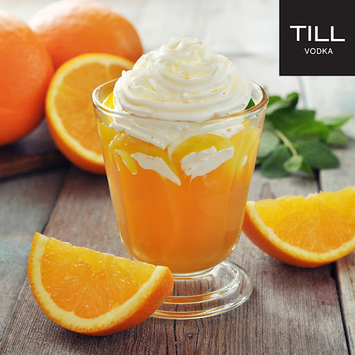 Monday is National Creamsicle Day so celebrate with the TILL Vodka Creamsicle Batch Cocktail. Find TILL near you at TILLVodka.com.