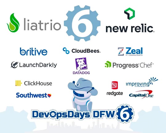 DevOpsDaysDFW's tweet photo. Thank you to all our Amazing Sponsors - 𝗪𝗲 𝗮𝗿𝗲 𝗥𝗲𝗮𝗱𝘆 𝘁𝗼 𝗥𝗢𝗟𝗟!!

Join us at @DevOpsDaysDFW 2023

📆August 29 &amp; 30
📍Plano Event Center

We have great Sponsors, Speakers, SWAG! 

𝗔𝗟𝗟 𝗪𝗘 𝗡𝗘𝗘𝗗 𝗜𝗦 𝗬𝗢𝗨!

➡️https://t.co/ryCO4A8IFX https://t.co/jdVZhNOCCS