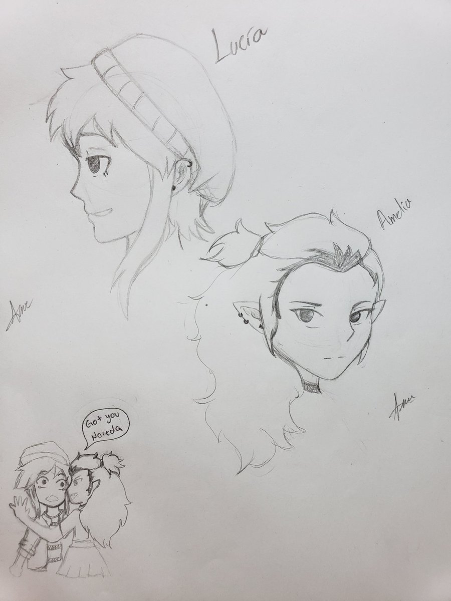 AmeAkira12's tweet photo. Con suerte y práctica espero poder hacer algo mejor que esto, como cuerpos por ejemplo jaja solo sé dibujar rostros ptm
#lumelia #lumitybeta #tohbeta #lucianoceda #ameliablight #luciaxamelia https://t.co/BES4e8KbX4