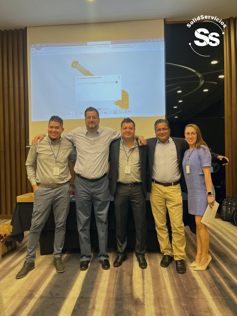SolidServicios's tweet photo. El equipo de expertos de SolidServicios, compartió valiosos conocimientos a nuestros invitados VIP para aprovechar al máximo la simulación en SOLIDWORKS desde la nube, en la plataforma 3DEXPERIENCE. 💡

¡Gracias por acompañarnos! 😉
​__ 
#SOLIDWORKS #simulation #3dexperience https://t.co/S7sgFoiCaZ