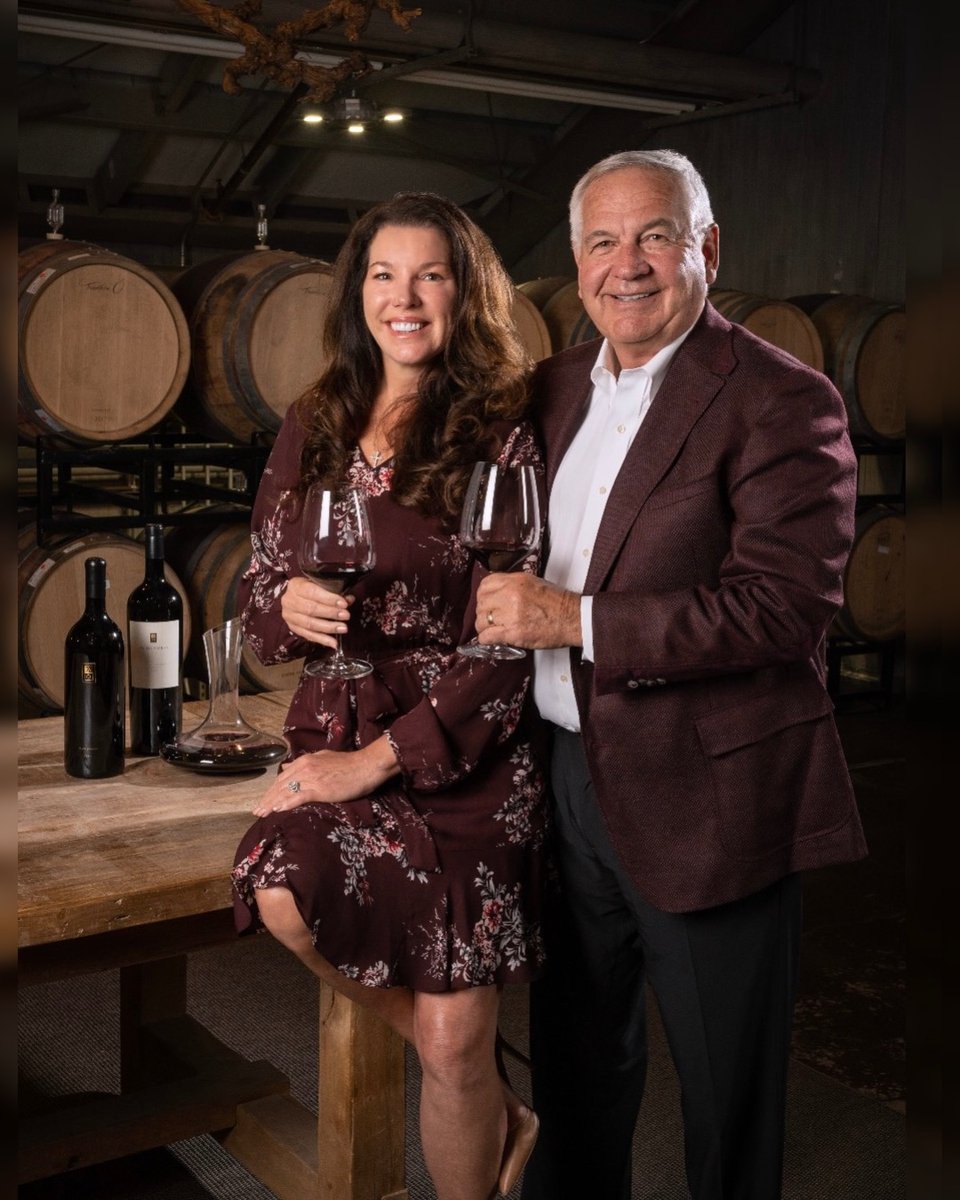 “Robin and I are thrilled to be honorary chairs for this critically important event to support care &amp; education for those facing a serious illness, Alzheimer’s, or the end of life,” says Michelle Baggett of Alpha Omega Winery, @aowinery. About the Gala: bitly.is/44XKRVj.