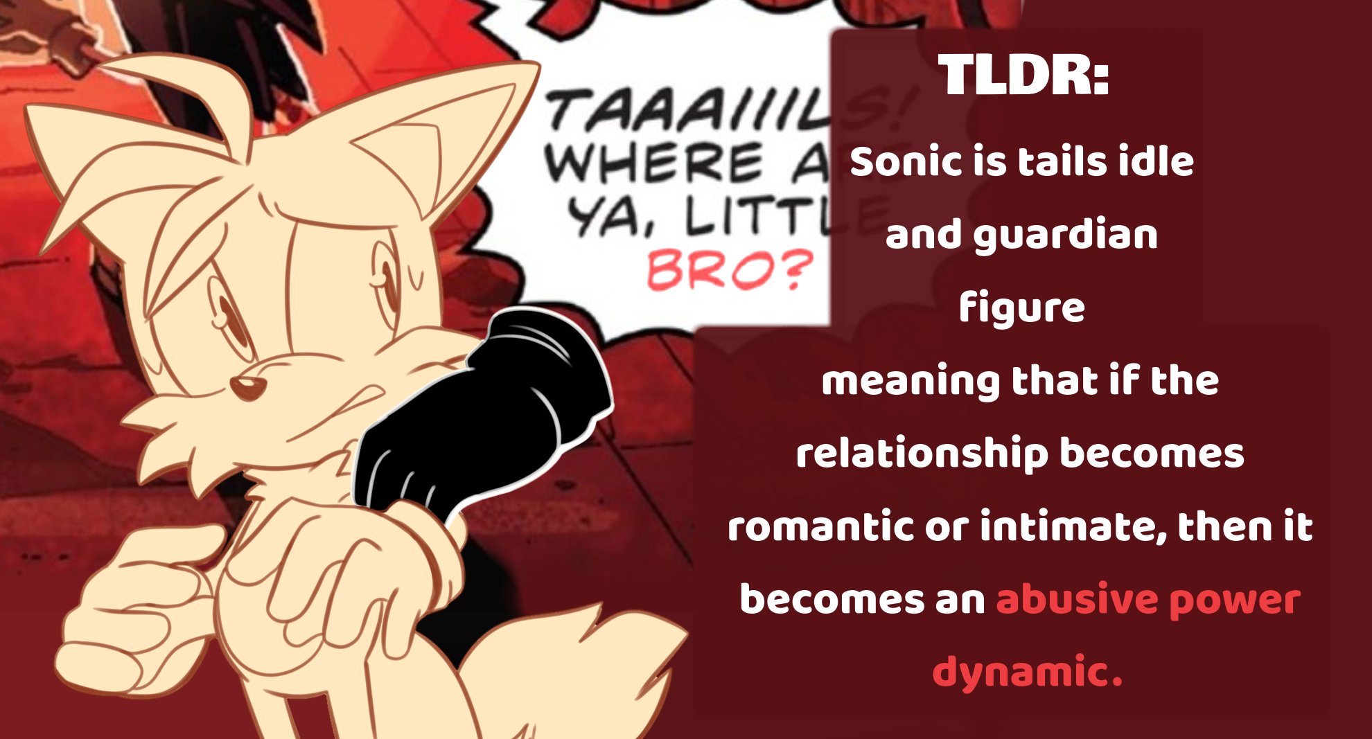 💛 Rockamillion: CEO of IDW Tails 💛 on X: @Sonicenthusiest I have too  many favorite moments to count, but for now, I'll go with the moment where  Sonic knocks some sense into