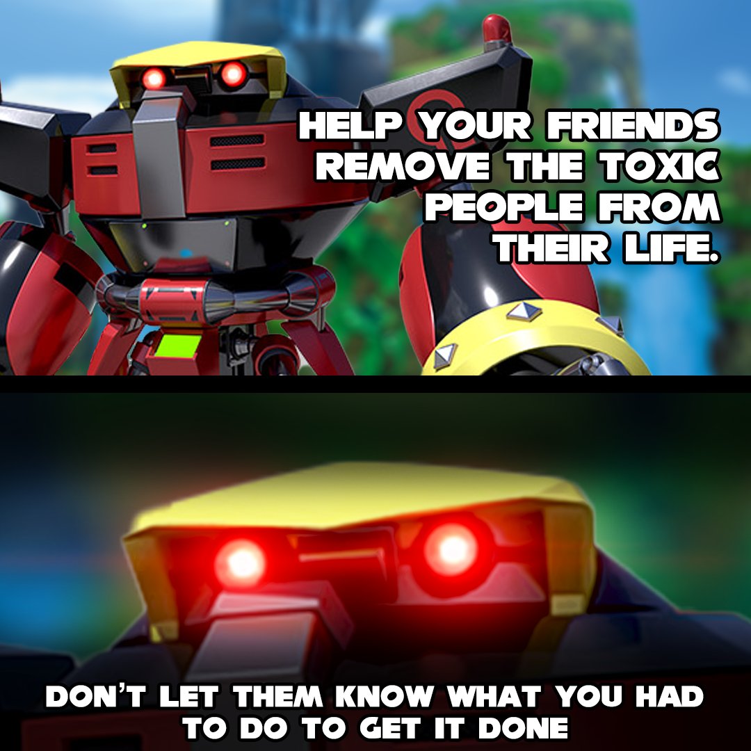 sonic_hedgehog's tweet image. Life advice with Omega.