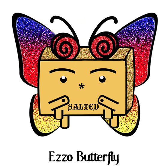 ButtyandAssoc's tweet photo. Ezzo Butterfly (畢他快)，House of Butterfly from the But-Clan. #butterfly #buttyandassoc #fly #wings #nft #curlyhair #cute ##butter #bee #stripes #houseofbutterfly #but-clan  #popart #cartoon #character #nft #anime  #sanrio #funko #牛油 #蝴蝶 #kawaii #ezzo #ig #salted https://t.co/sVERHB7xd6