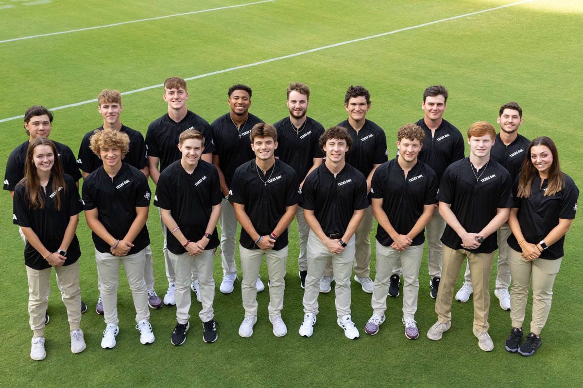 2023 Texas A&amp;M equipment staff ready to roll for the season!! 🏈 #GigEm