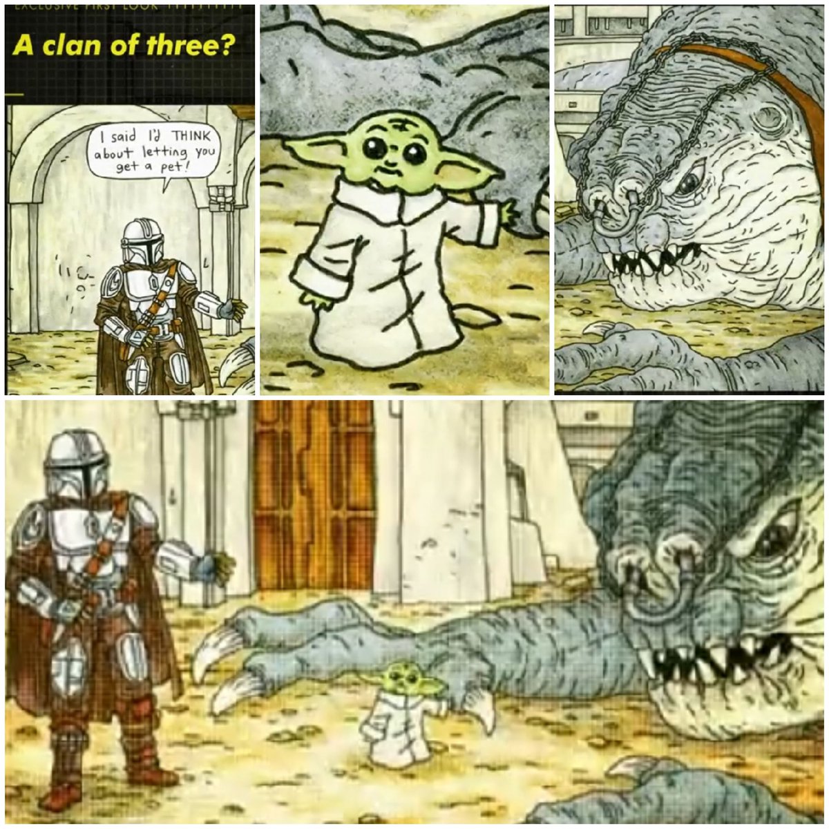 gar_serim's tweet photo. I could love this clan of three! π
#TheMandalorian #DinDjarin #Grogu #Rancor #ClanOfThree #StarWars https://t.co/7K1gTy6sKW