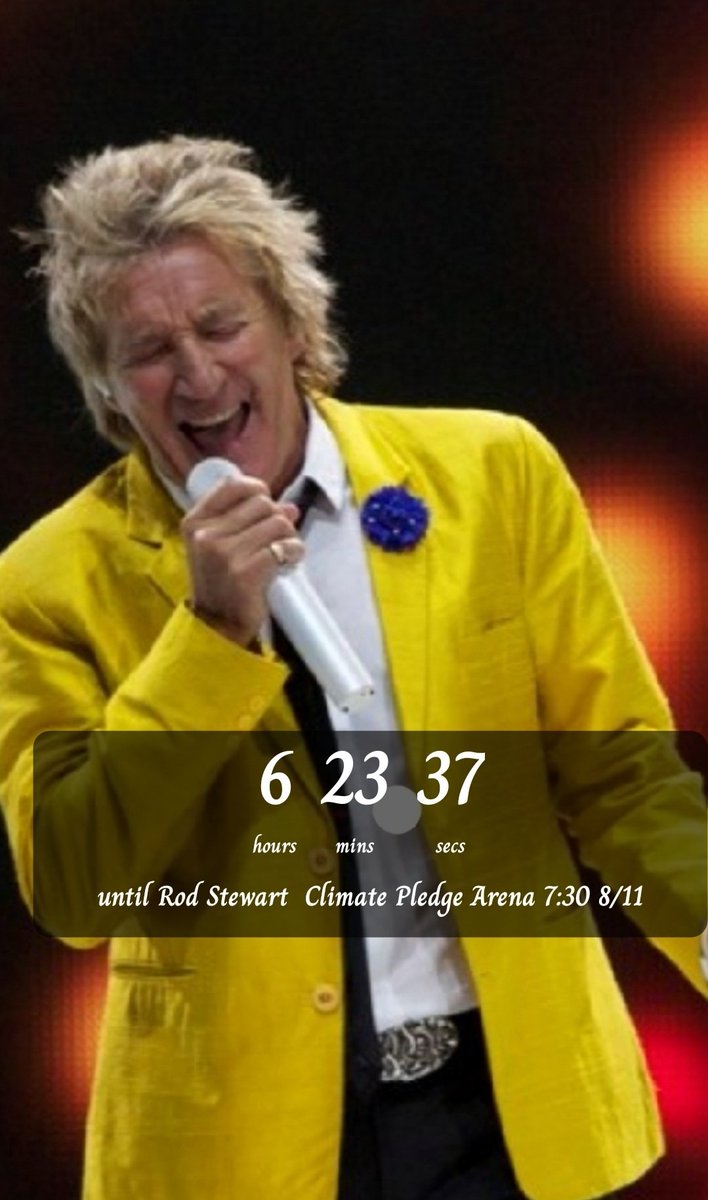 DaisyMenjivar1's tweet image. Yayyyy it is today !! #RodStewart tour2023  #CheapTricks 🎶👏✨️🎵🎼🎸🥁🎙😎🤟🙌
