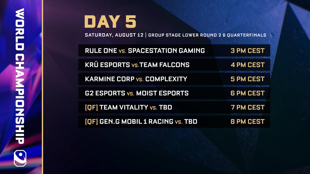 RLEsports's tweet photo. What a day 😤

Tomorrow's matches kick off two hours earlier than usual, so make sure to take a look at tomorrow's schedule and get ready to get loud 🗣️ #RLCS https://t.co/HTSiLuPzUF