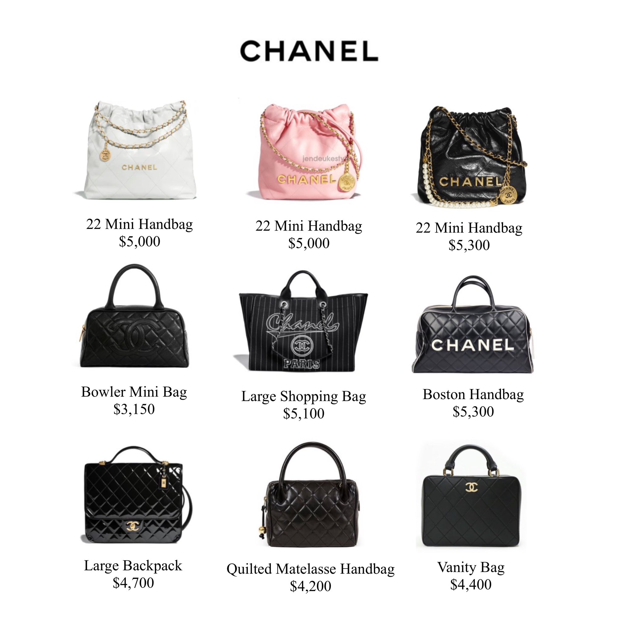 ✿ on X: Jennie Ruby Jane's 2023 Bag Collection! Truly a Chanel