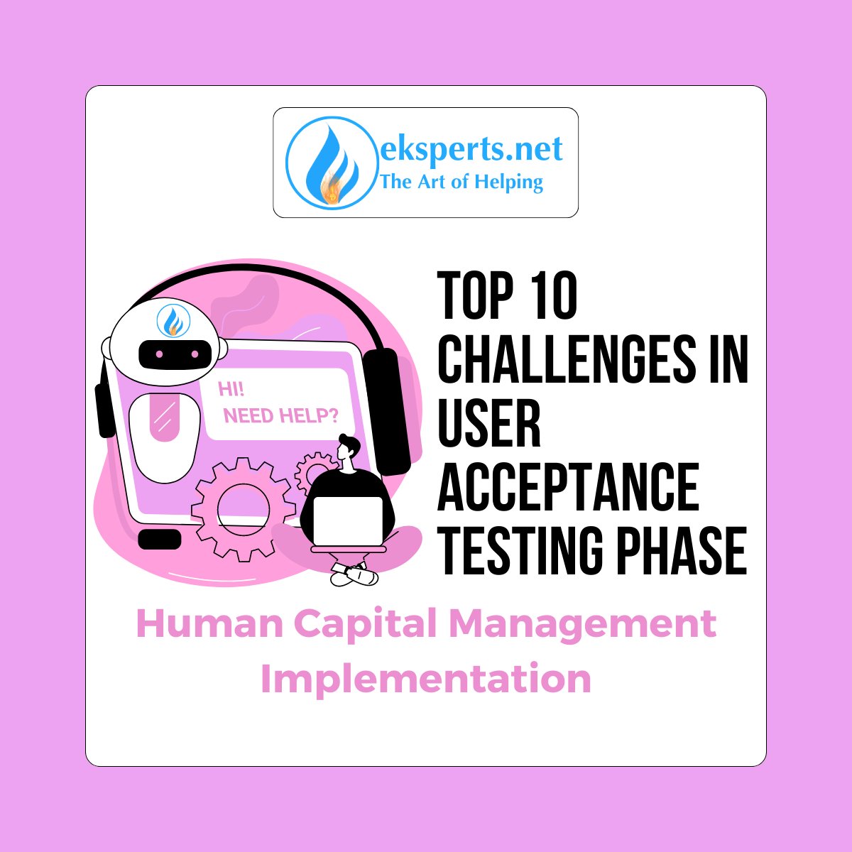 Top 10 challenges in User acceptance Testing Phase in Human Capital Management Implementation.

eksperts.net/top-10-challen…

#hcm #humancapitalmanagement #UAT #testing #useracceptancetesting #implementation #consulting #challenges #problemsolving