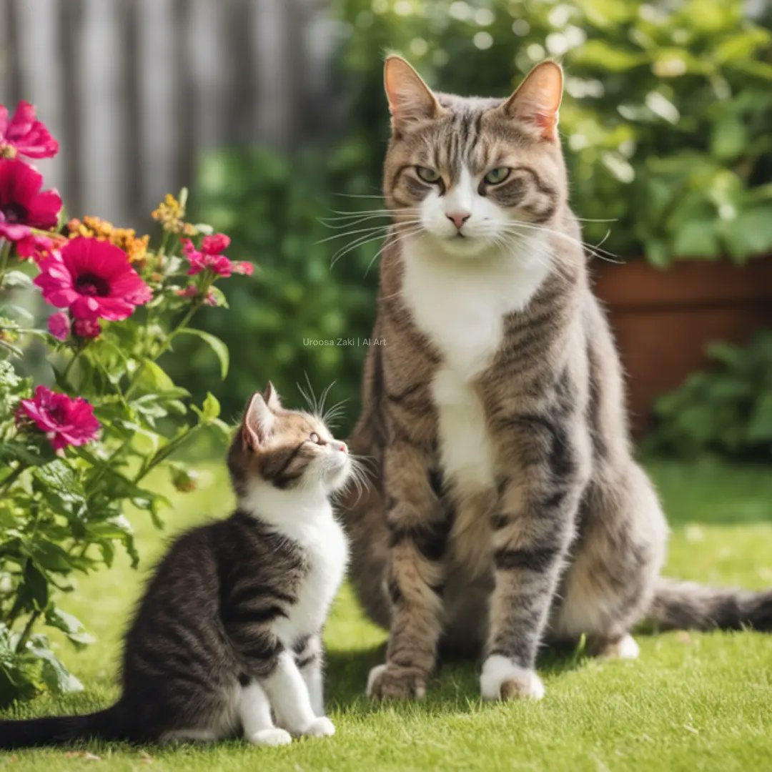 uroosazaki's tweet photo. AI at its finest! ✨

Check out this incredible cat portrait using AI! It's truly mind-blowing. 🐱✨ 

#imuroosazaki #ai #creative #imagination #artificialintelligence #cats #potrait #photography #designer #AIArtwork #ImpressiveCreation #imagine https://t.co/w0IDqt95td