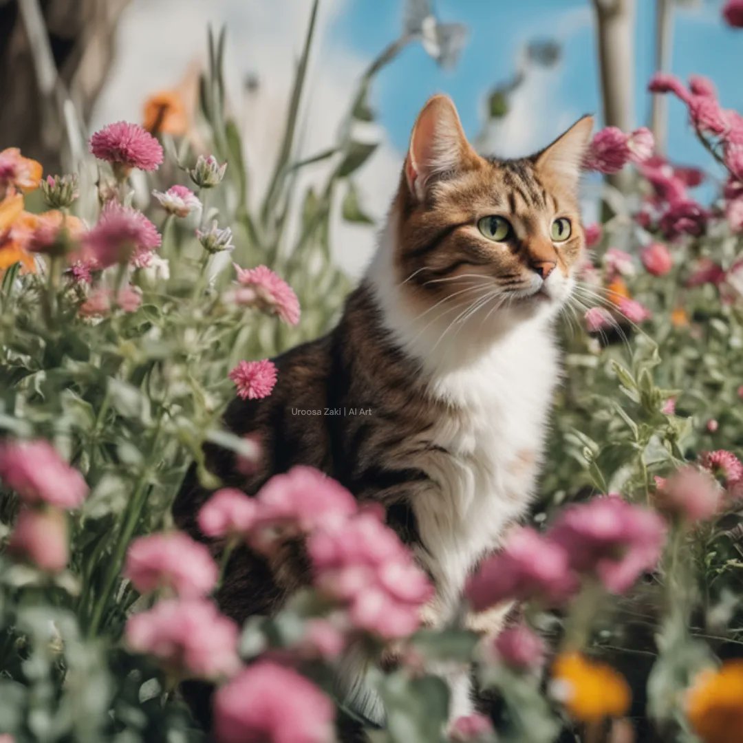 uroosazaki's tweet photo. AI at its finest! ✨

Check out this incredible cat portrait using AI! It's truly mind-blowing. 🐱✨ 

#imuroosazaki #ai #creative #imagination #artificialintelligence #cats #potrait #photography #designer #AIArtwork #ImpressiveCreation #imagine https://t.co/w0IDqt95td