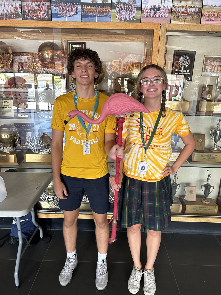 SCP REDZONE (@theredzonescp) on Twitter photo 🚨ANNOUNCING OUR 2023-2024 RED ZONE SPIRIT LEADERS 🚨
Congratulations to Seniors Libby Fogerty and Ale Burns!
<a href="/SCPAthletics/">Seton Catholic Athletics</a> <a href="/SetonCatholicAZ/">Seton Catholic Preparatory</a> 🚨ANNOUNCING OUR 2023-2024 RED ZONE SPIRIT LEADERS 🚨
Congratulations to Seniors Libby Fogerty and Ale Burns!
<a href="/SCPAthletics/">Seton Catholic Athletics</a> <a href="/SetonCatholicAZ/">Seton Catholic Preparatory</a>