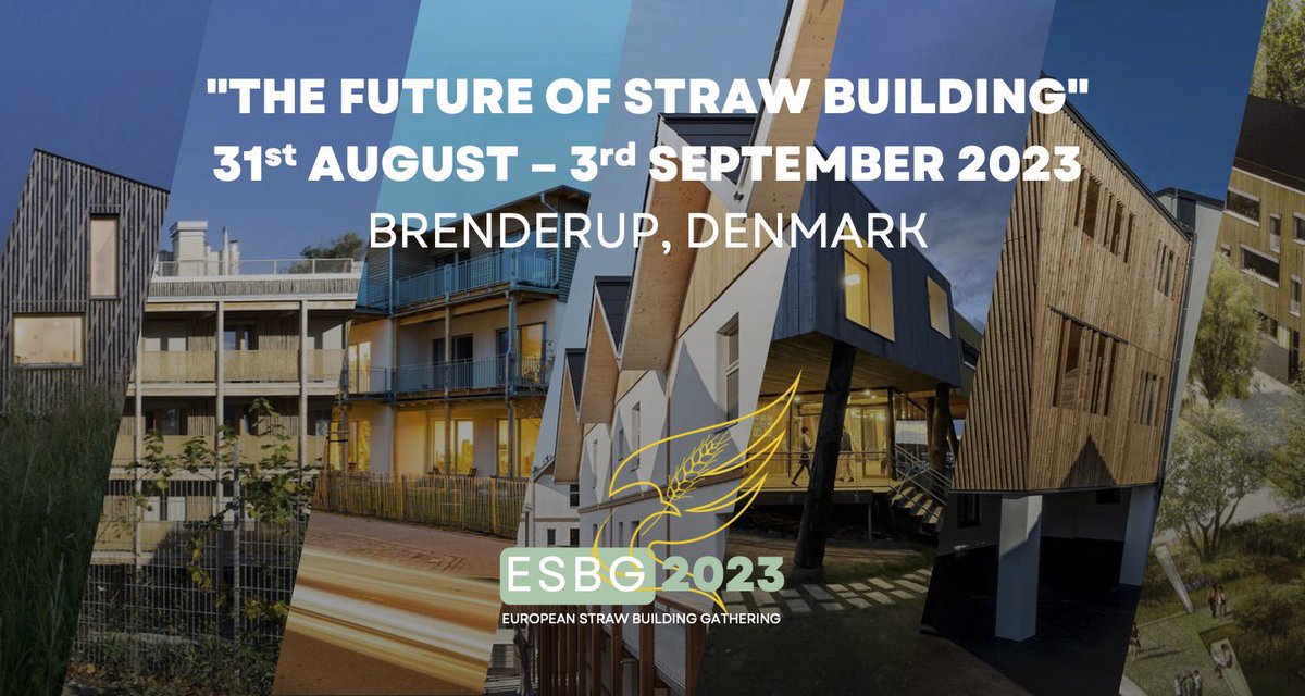 Interested in truly sustainable construction?

New Opportunities 🌟
Compliance &amp; Benchmarks 📜
Real-life Success Stories 📈
Connecting &amp; Co-creating 🤝

Come &amp; join us at #esbg23 for this exciting bi-annual event in #Brenderup #Denmark

Tickets 🎫 👆

#strawbalebuilding🌾🏡