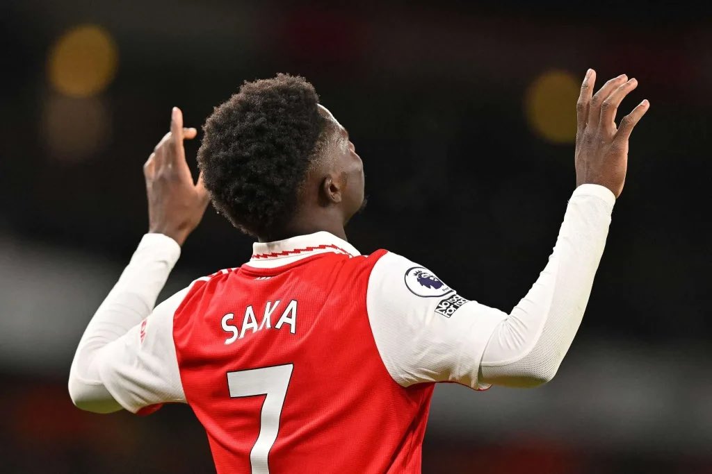 Bukayo Saka on reading the Bible: “That counts a lot for me. I have several different verses in my mind, not necessarily just one, so I wouldn’t know which one to tell you that I prefer. They help me with challenges in my daily life. Reading the Bible has changed my mindset, it