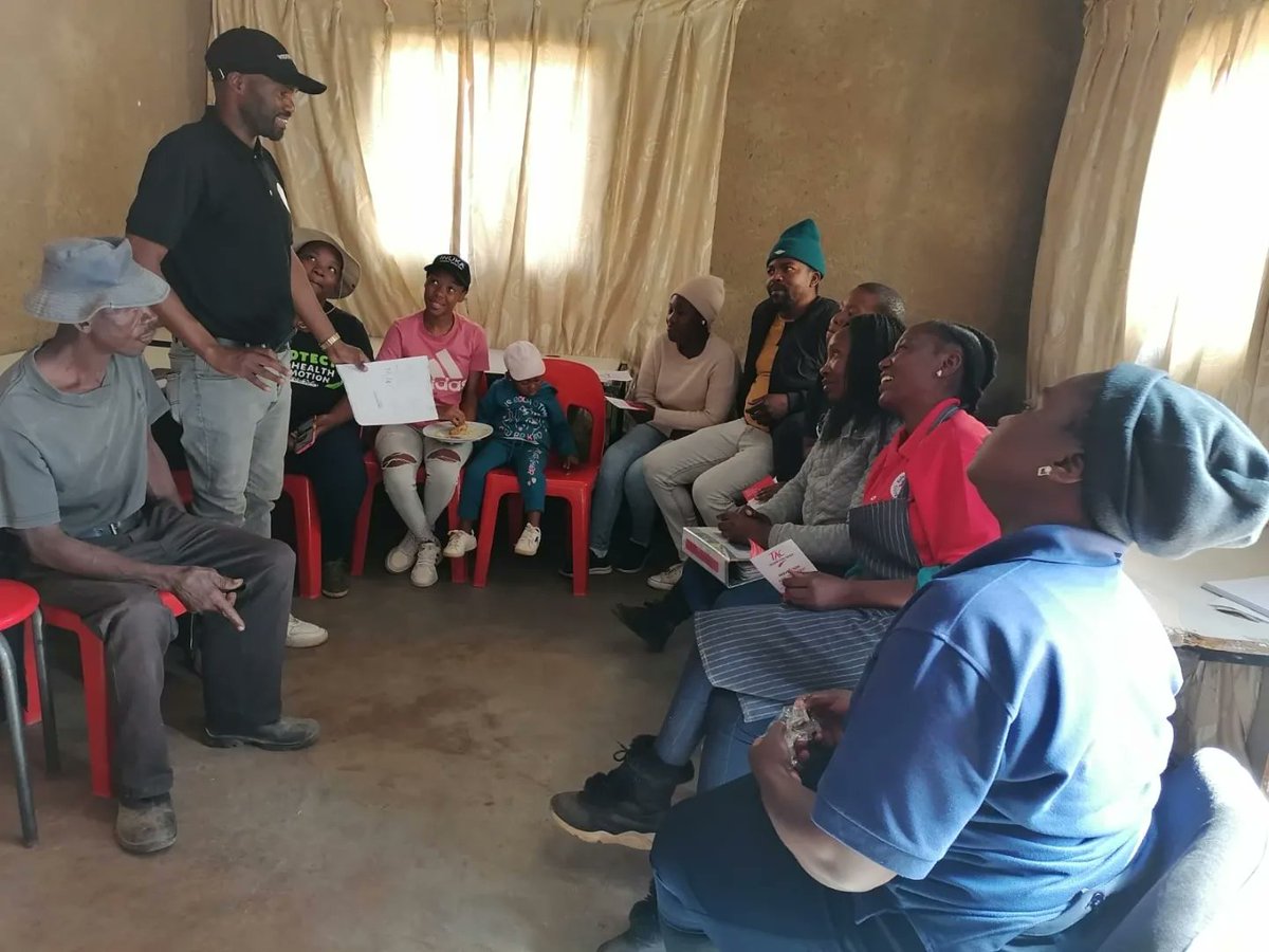 TAC's tweet photo. Eesterus branch training on HIV/ TB and STIs prevention and treatment. They discussed how to prevent transmission and new developments and updates on treatment.
#preventiontreatmentliteracy #dignityforall #treatmentactioncampaign #treatmentliteracy #tacgp https://t.co/Tirxwo4b3u