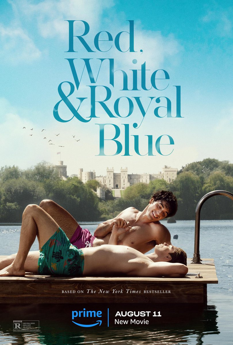 Y llegó el gran momento #RedWhiteAndRoyalBlue a disfrutar de la película 😃🎥