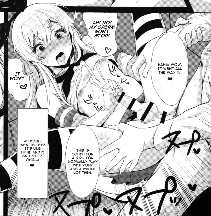 WeenixWho's tweet photo. Shimakaze trap 😳
Colorization sample turned out pretty well despite it being a very 'dotty' doujin

Sauce is by Inari/Inariya
https://t.co/GCJ2ZuUk6f

#trap #tomgirl #doujinshi #hentai #shimakaze https://t.co/KCSXopL9Xj