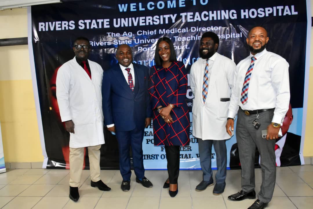 Adaeze_Oreh's tweet photo. It felt surreal to officially visit @RSUTH_PH - where I served as house officer two decades ago (then BMSH).
The Ag CMD and team showed me the transformed facilities, shared challenges, and I got to ask a few patients about their experience. #NewRiversVision #Health4AllRivers https://t.co/JvCGmQfnFg