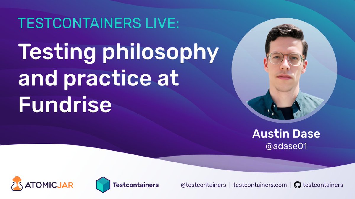 testcontainers's tweet image. ICYMI:  #Testcontainers Live w/ @shelajev &amp;amp; @fundrise&apos;s @adase01 covered:

⬇️ Reducing pipeline execution times
⬆️ Increasing visibility into how tests are executing 
↔️ Enabling parallel execution of tests 

▶️ ow.ly/7crL50PxRWm

#developerexperience #integrationtesting