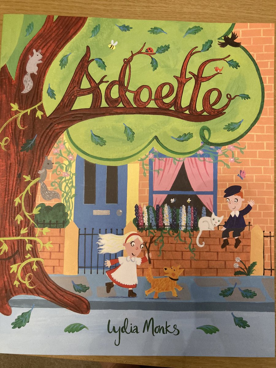 KateHeap1's tweet photo. Adoette by @LydiaMonks looks gorgeous - an inspiring tale of conservation told through the life of a tree.
Thank you @AndersenPress 
Excited to see the @clpe1 teaching notes too! https://t.co/42DECEvxUn