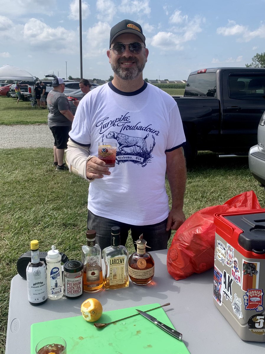 Tailgating, birthday style! If you’re at Deer Creek, come join us for a 🥃 &amp; tell <a href="/Edward_Holloran/">Edward Holloran III</a> “happy birthday!”