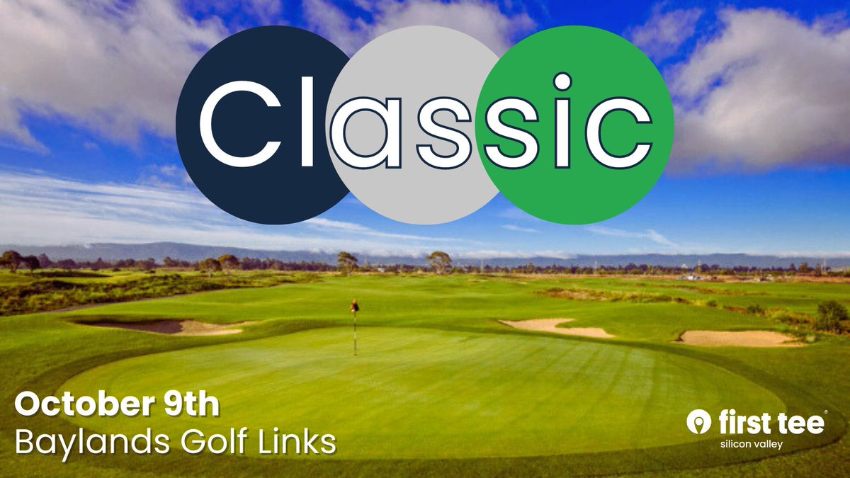 FirstTeeSV's tweet image. Grab your friends, co-workers, or clients and register to play or sponsor FTSV's Fall fundraiser tourney... the Classic. Visit firstteesiliconvalley.org/.../classic-at…
#golf #golflife #golftournament #fundraiser #fundraising #nonprofit #nonprofit #youth #youthsports #youthdevelopment