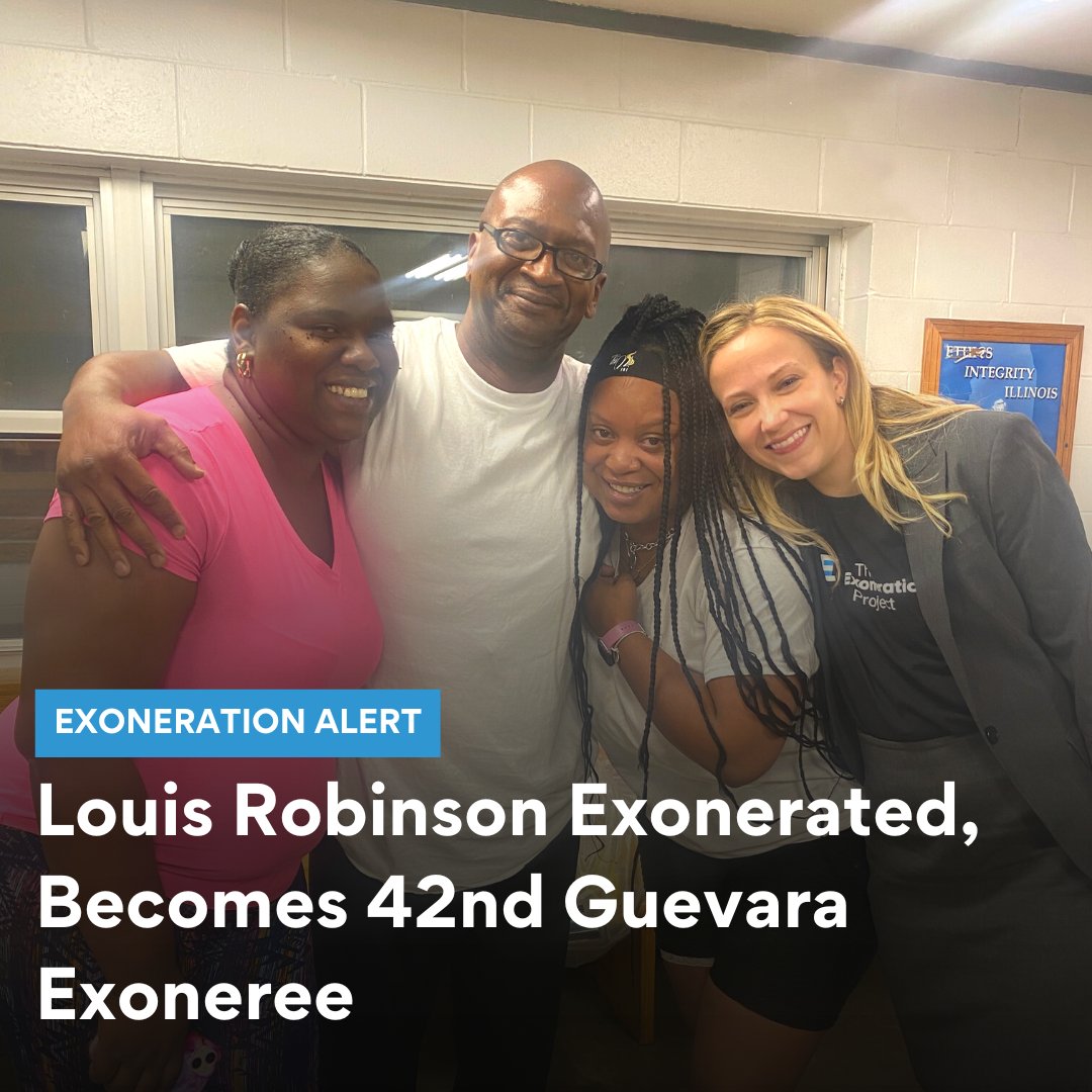 Exoneration Project tweet media
