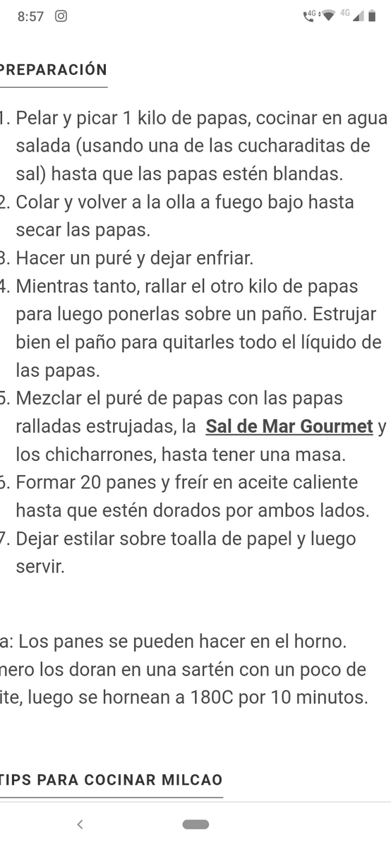 solange1978's tweet photo. @Luna2450003 Hola, no es un postre se llama milcao esta elaborado con papa cocida, papá cruda y chicharrones. https://t.co/QILg0eBmTc