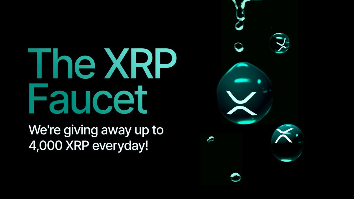 We’re giving away 4,000 XRP! Every day at 3pm EST.

Introducing: The XRP Faucet 💧