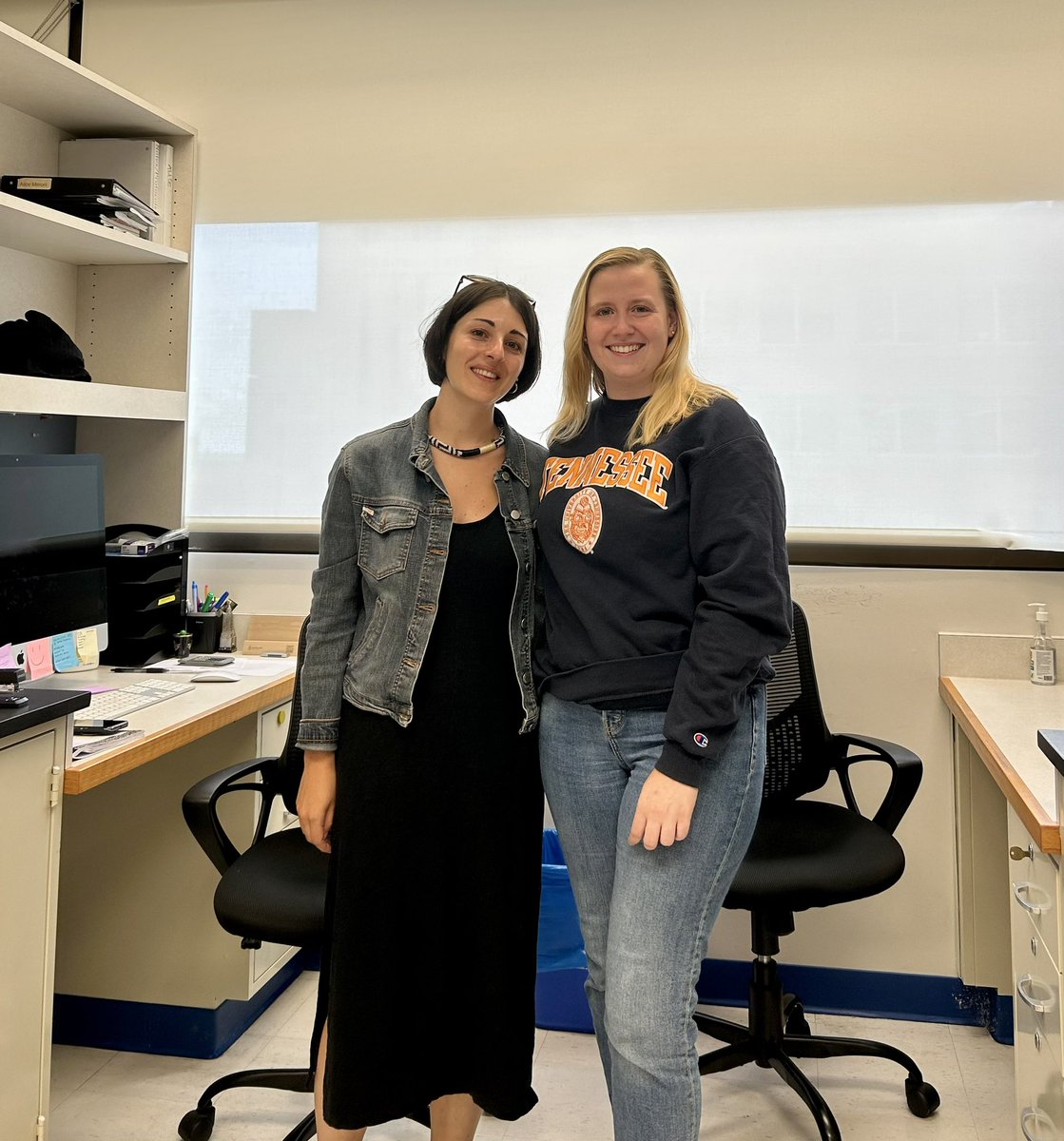 Over the last year I’ve been lucky to work with the guidance of one of the best scientific minds I’ve ever met. As she moves on to the next chapter of her career I’m filled with so much gratitude for all that she’s taught me. It’s not a goodbye. It’s a see you later ❤️